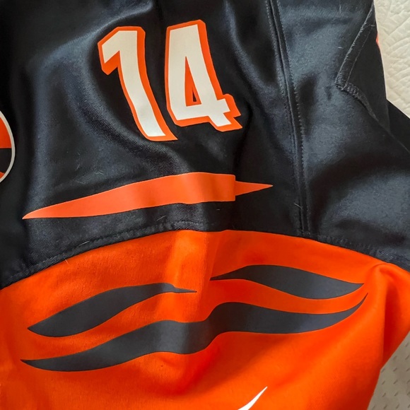 Officially Licensed NFL Jersey Andy Dalton #14 Cincinnati Bengals 50 Year sz: XL - Picture 5 of 9
